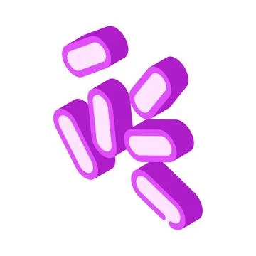 Haemophilus influenzae isometric icon vector isolated illustration Stock Illustration