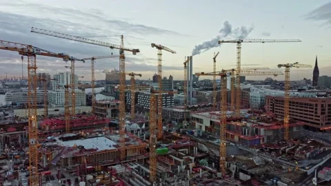 Hafencity_Site Stock Footage 168035935