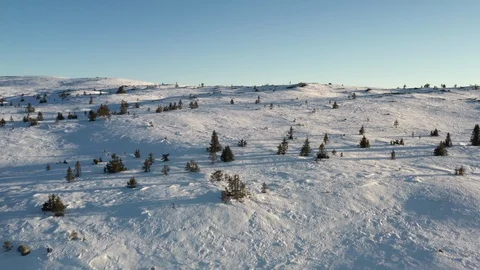 The Hafjell ski area Stock Footage 108576663