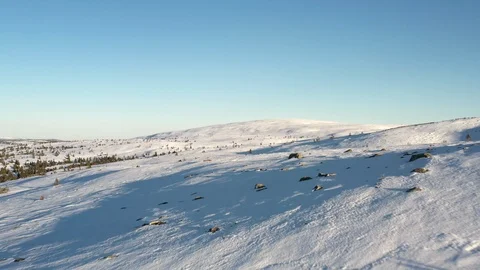 The Hafjell ski area Stock Footage 108576680