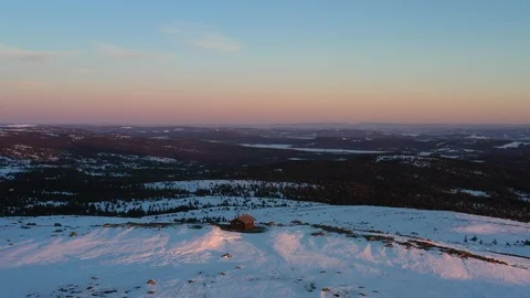 The Hafjell ski area Stock Footage 108578399