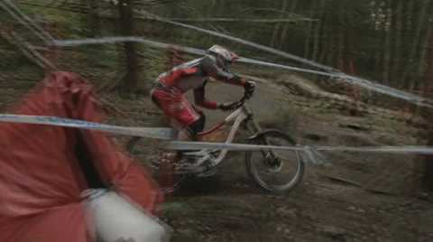Hafjell world cup 2012 Vídeo Stock 12090925