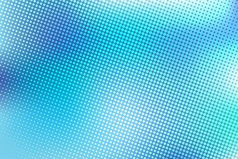 Hafttone pattern in blue tones. vector abstract gradient background Stock Illustration