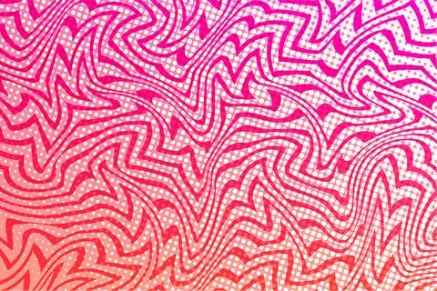 Hafttone pattern with geometric elements in pink tones. 스톡 일러스트