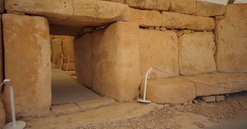 Hagar Qim Temples in Malta 4k Video 스톡 동영상 80349311