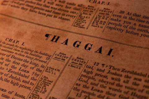 Haggai 写真素材