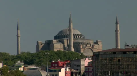 Haghia Sophia Stock Footage 48236628