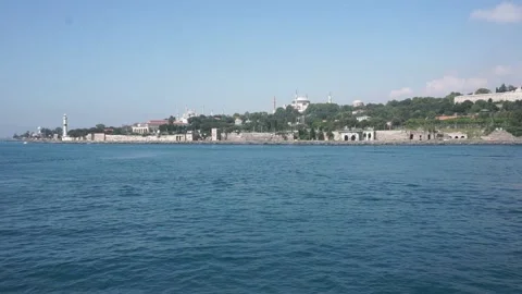 Hagia Sofia And Topkapi Palace Stock Footage 138300204