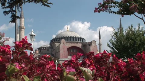 Hagia Sofia, Istanbul. Not graded. Stock Footage 46098694
