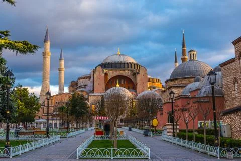 Hagia sofia in istanbul Stock Photos