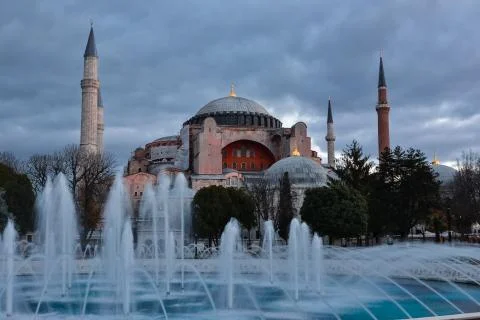 Hagia sofia in istanbul Stock Photos