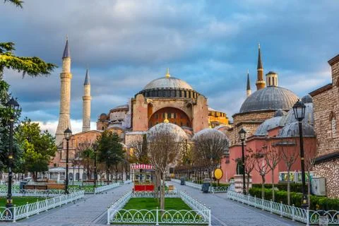 Hagia sofia in istanbul Stock Photos