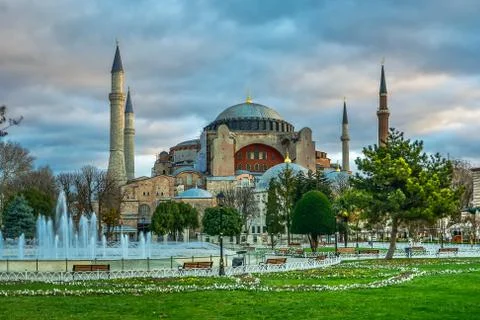 Hagia sofia in istanbul Stock Photos