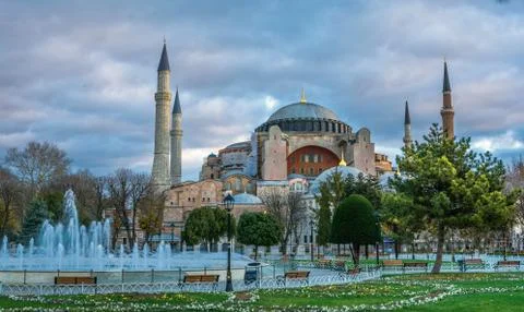 Hagia sofia in istanbul Stock Photos