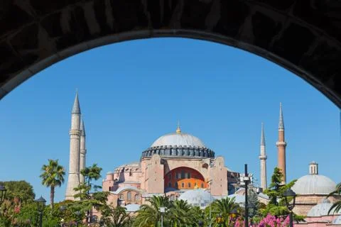 Hagia Sofia in Istanbul Stock Photos