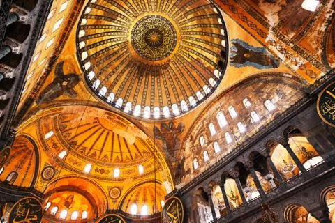 Hagia sofia mosque Stock Photos