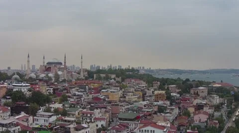 Hagia Sophia (Aya Sofya) Stock Footage 43211959