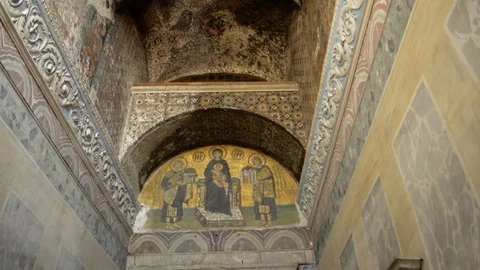 Hagia Sophia Exit Gate Stock Footage 106747409