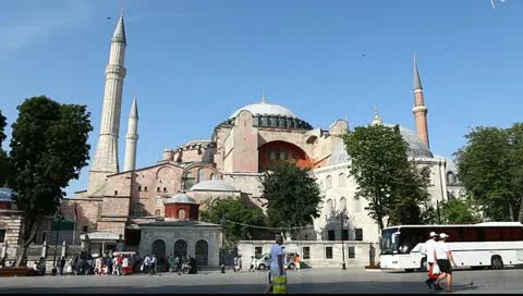 Hagia Sophia Stock Footage 11381981
