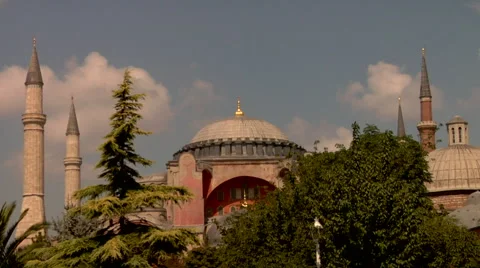 Hagia Sophia Stock Footage 48236644