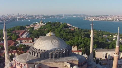 Hagia Sophia - Istanbul Stock Footage