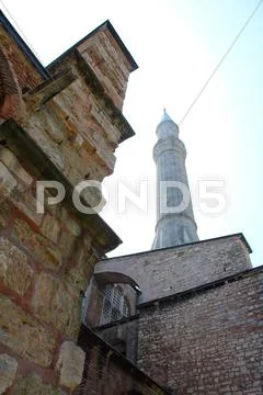 The Hagia Sophia in Istanbul, Turkey Stock Photos
