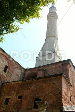 The Hagia Sophia in Istanbul, Turkey Stock Photos