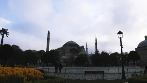Hagia Sopia Museum Timelapse 動画素材 108142400