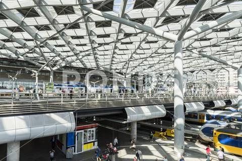 The Hague Central Station Netherlands Stock Photos