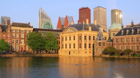 The Hague, Netherlands. Stock Footage 196571363