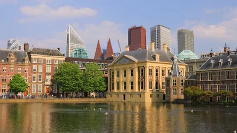 The Hague, Netherlands. Stock Footage 196571376