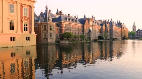 The Hague, Netherlands. Stock Footage 196571515