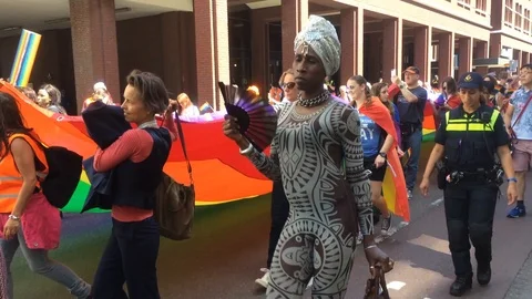 The Hague Pride 1 Video stock 103091536