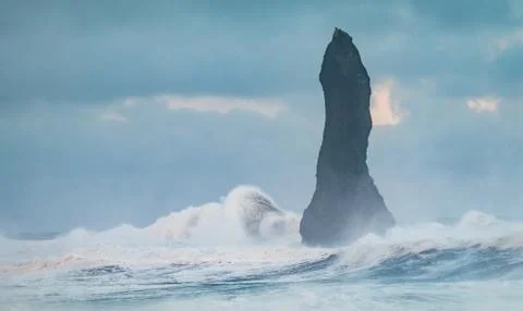 Haidrangur in Heavy Seas Stock Photos