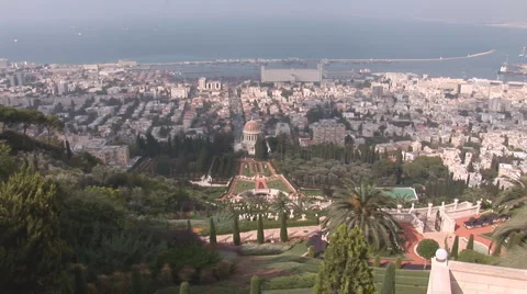 Haifa bahai 1 Stock Footage 4280812