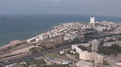 Haifa pan Video stock 4280837
