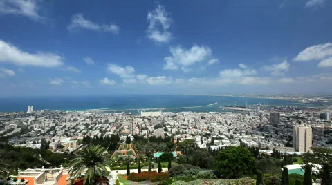 Haifa_israel_02 Stock Footage 529929