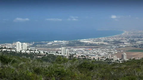 Haifa_israel_04 Stock Footage 529686