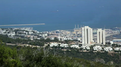 Haifa_israel_05 Stock Footage 529804