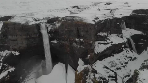 Haifoss, Iceland Stock Footage 232485823