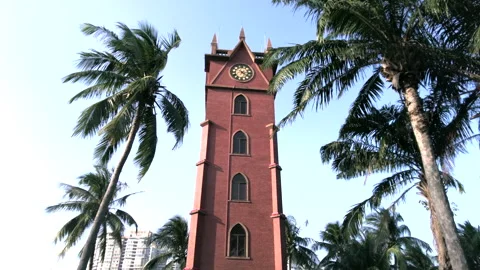 Haikou Bell Tower Vídeo Stock 151427229