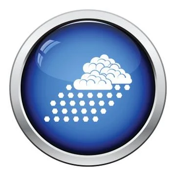 Hail icon Stock Illustration