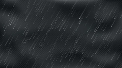 Hailstorm isolated Stock Illustration