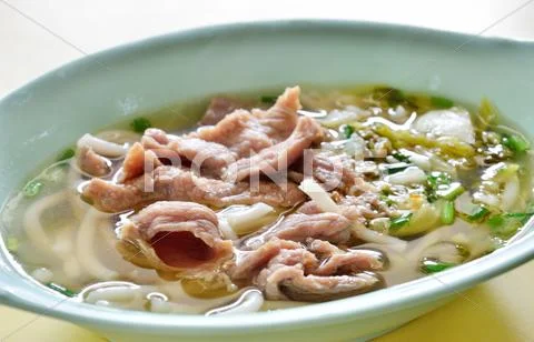 Hainanese noodles, chinese cuisine Stock Photos