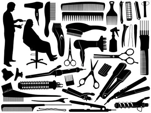 Hair accessories Stock Illustration