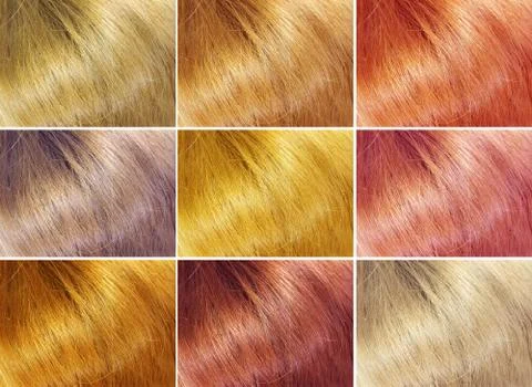Hair background abstract texture Stock Illustration