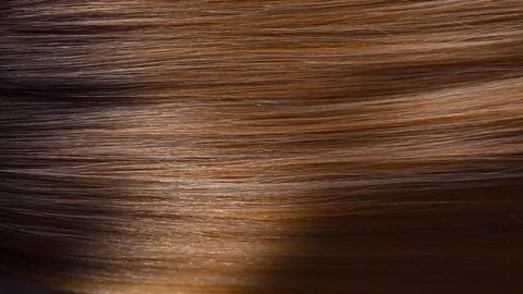 Hair. Beautiful healthy long smooth flow... | Stock Video | Pond5