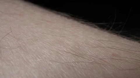 Hair on body Video stock 236992391