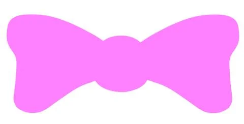 Hair Bow Stock Illustration