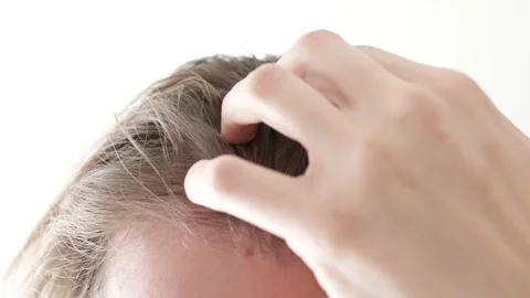 Hair care routine Stock Footage 222796728